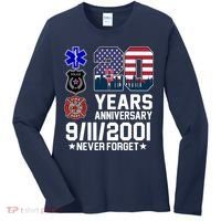 20th Anniversary 9/11/2001 Never Forget 911 Women's Long Sleeve Shirt thumb 0