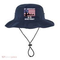 20th Anniversary 9/11 Tribute Never Forget US Flag New York Bucket Hat thumb 0