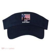 20th Anniversary 9/11 Tribute Never Forget US Flag New York Visor thumb 0