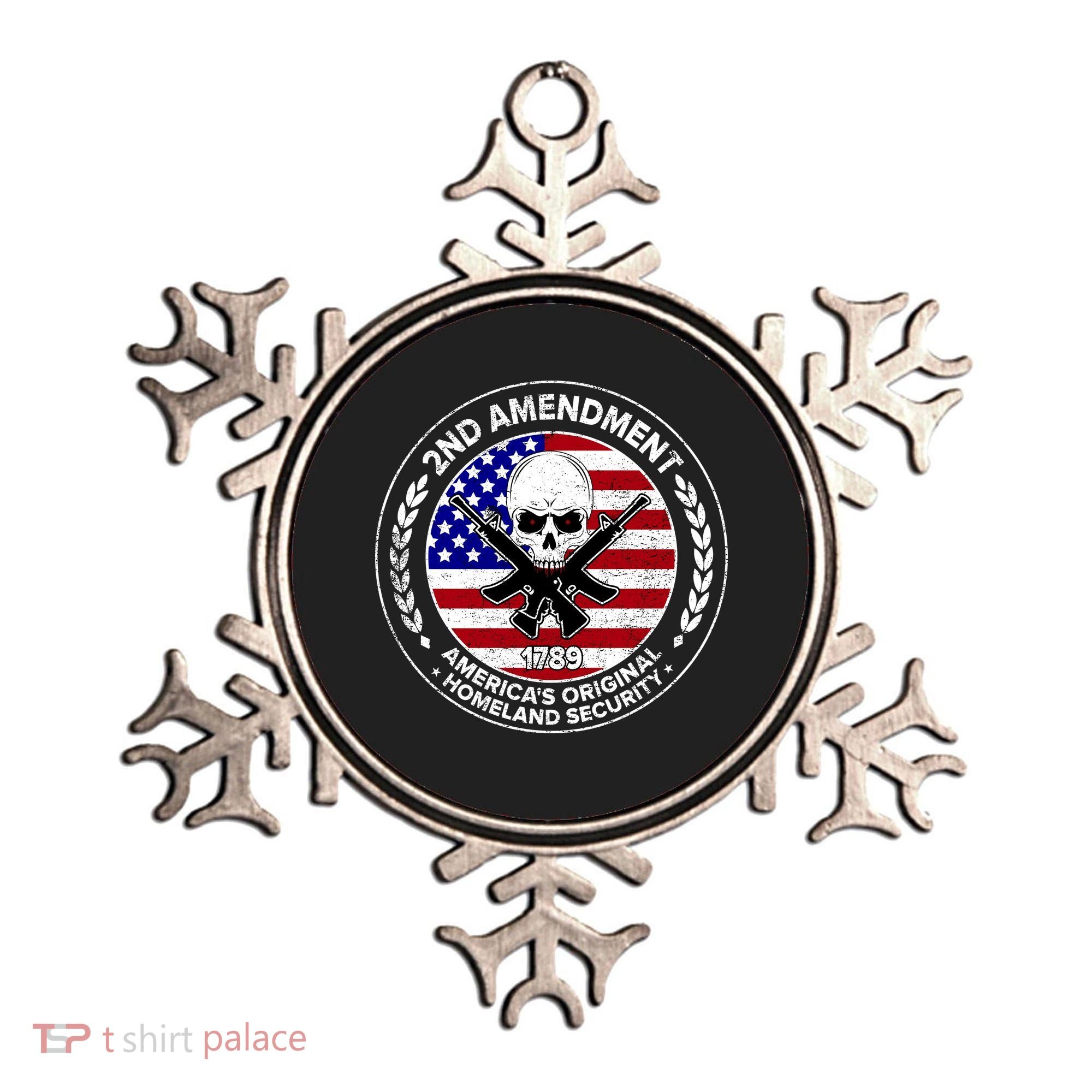 2nd Amendment America's Original Homeland Security 1789 Ornament