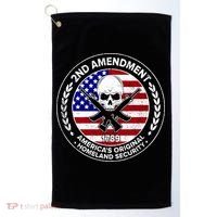 2nd Amendment America's Original Homeland Security 1789 Golf Towel thumb 0