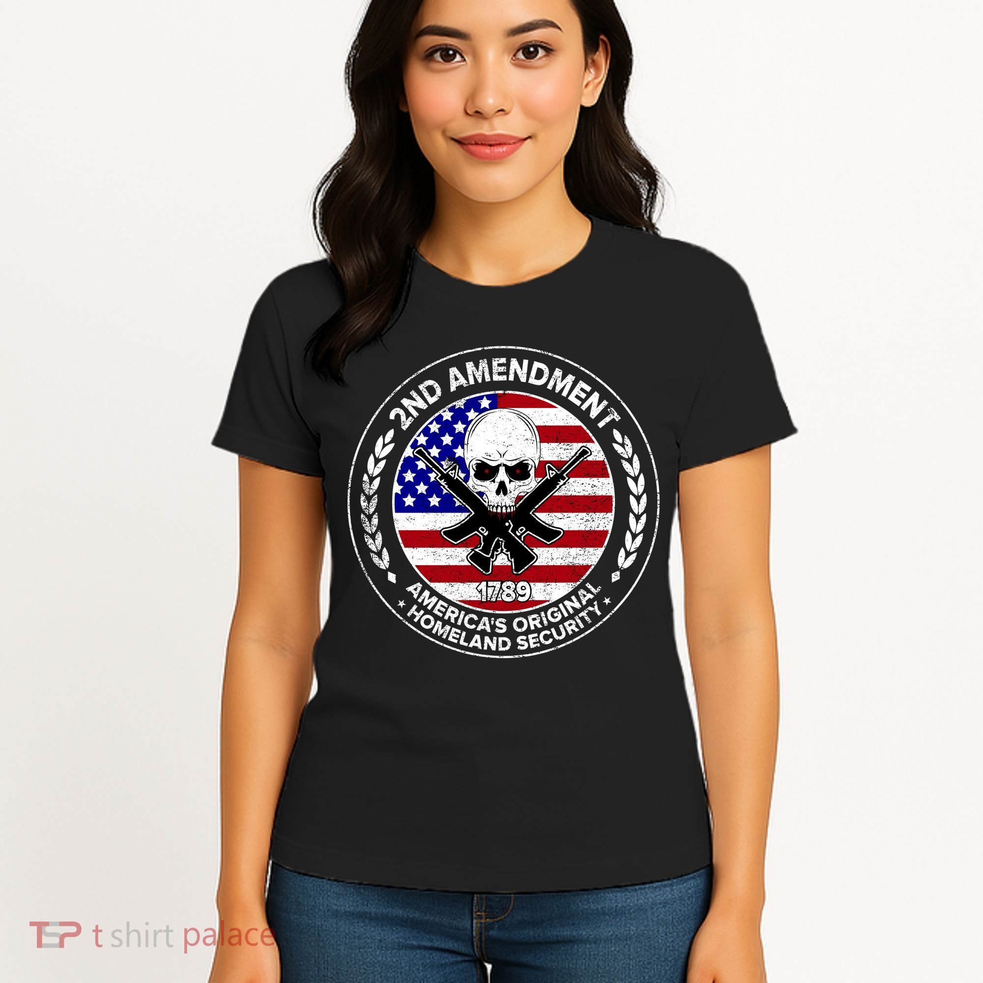 2nd Amendment America's Original Homeland Security 1789 Women's T-Shirt