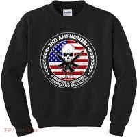 2nd Amendment America's Original Homeland Security 1789 Kids Sweatshirt thumb 0