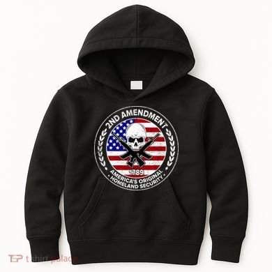 2nd Amendment America's Original Homeland Security 1789 Kids Hoodie