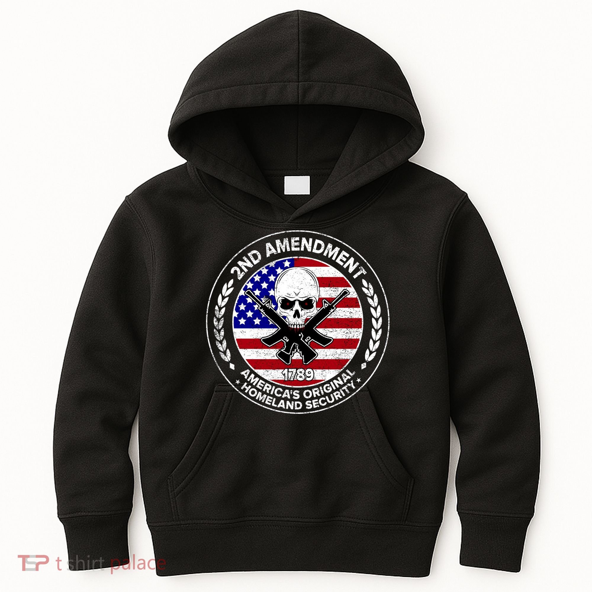 2nd Amendment America's Original Homeland Security 1789 Kids Hoodie