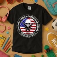 2nd Amendment America's Original Homeland Security 1789 Kids T-Shirt thumb 3