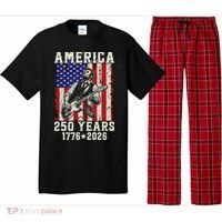 250th Anniversary Abraham Lincoln Guitar 250 Years Birthday Pajama Set thumb 0