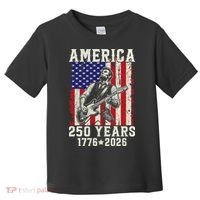 250th Anniversary Abraham Lincoln Guitar 250 Years Birthday Toddler T-Shirt thumb 0