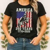 250th Anniversary Abraham Lincoln Guitar 250 Years Birthday Women's T-Shirt thumb 2