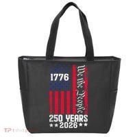 250th Anniversary American Flag 250 Years Birthday Tote Bag thumb 0