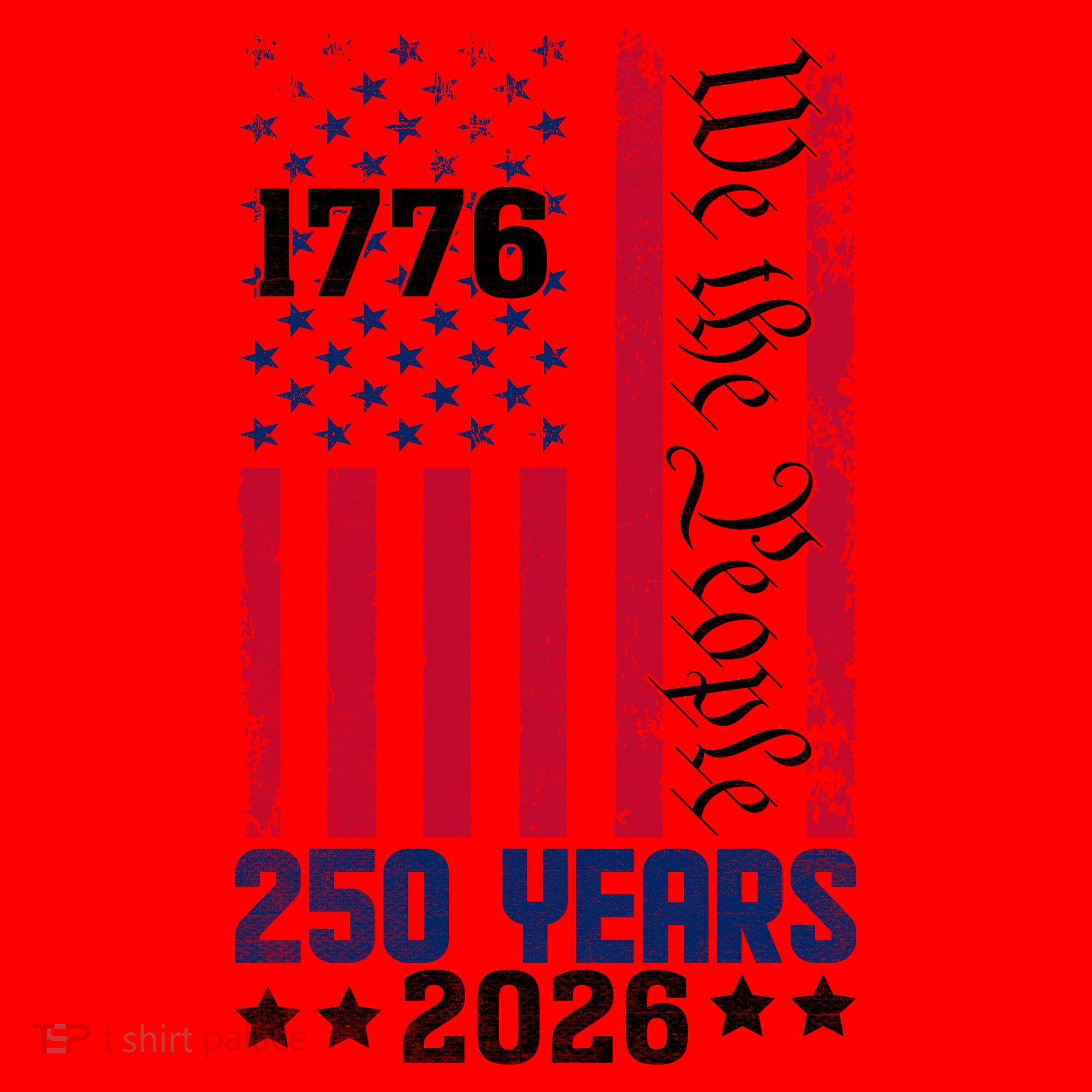 250th Anniversary American Flag 250 Years Birthday Santa Hat