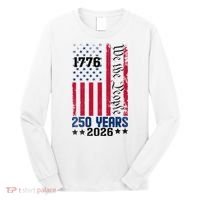 250th Anniversary American Flag 250 Years Birthday Long Sleeve Shirt thumb 0