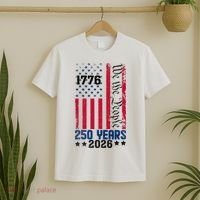250th Anniversary American Flag 250 Years Birthday T-Shirt thumb 2
