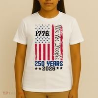 250th Anniversary American Flag 250 Years Birthday T-Shirt thumb 4