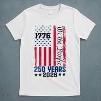 250th Anniversary American Flag 250 Years Birthday T-Shirt thumb 5