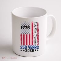 250th Anniversary American Flag 250 Years Birthday Coffee Mug thumb 1