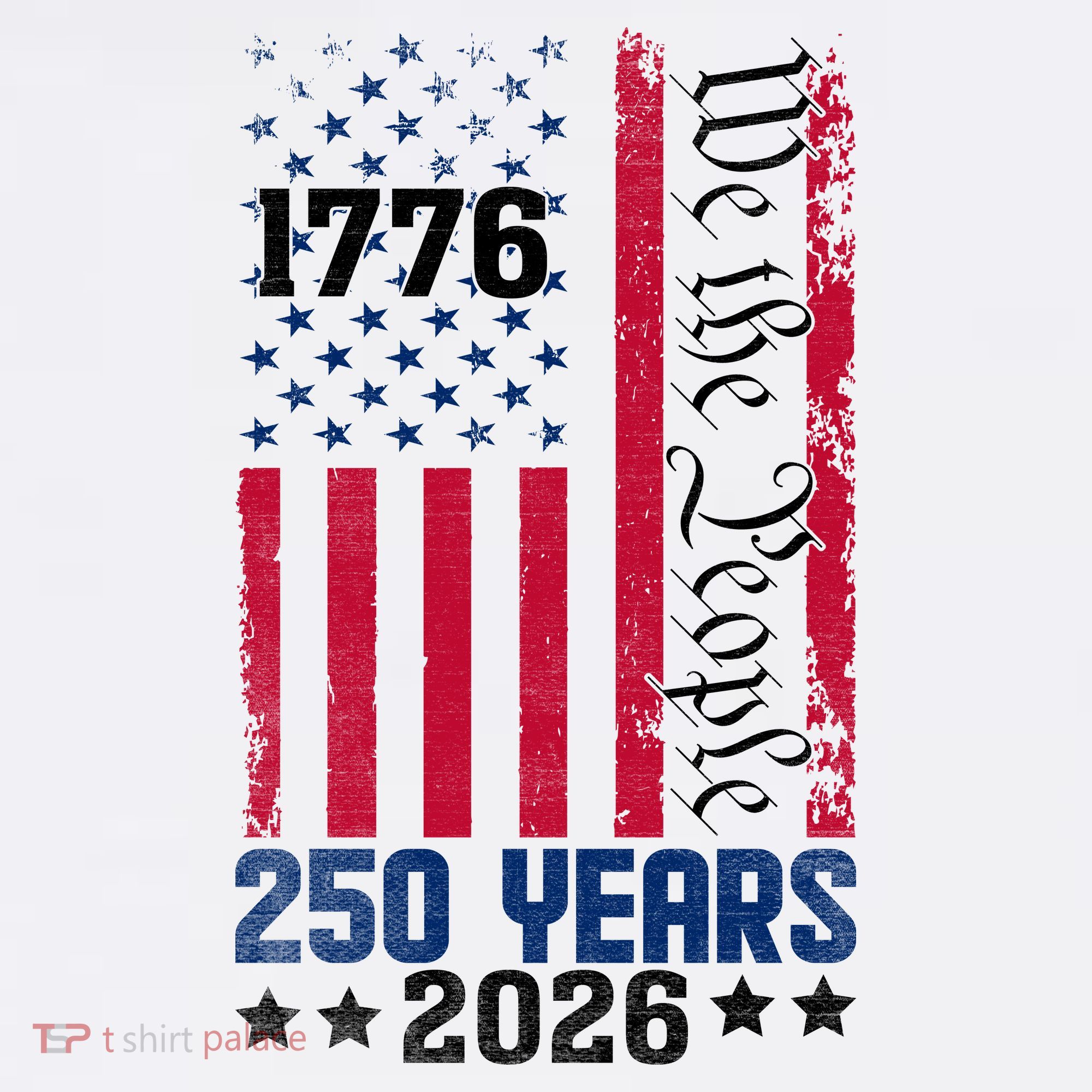 250th Anniversary American Flag 250 Years Birthday Women's Tank Top