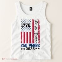 250th Anniversary American Flag 250 Years Birthday Tank Top thumb 2