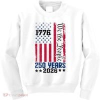 250th Anniversary American Flag 250 Years Birthday Kids Sweatshirt thumb 0