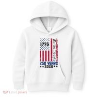 250th Anniversary American Flag 250 Years Birthday Kids Hoodie thumb 0