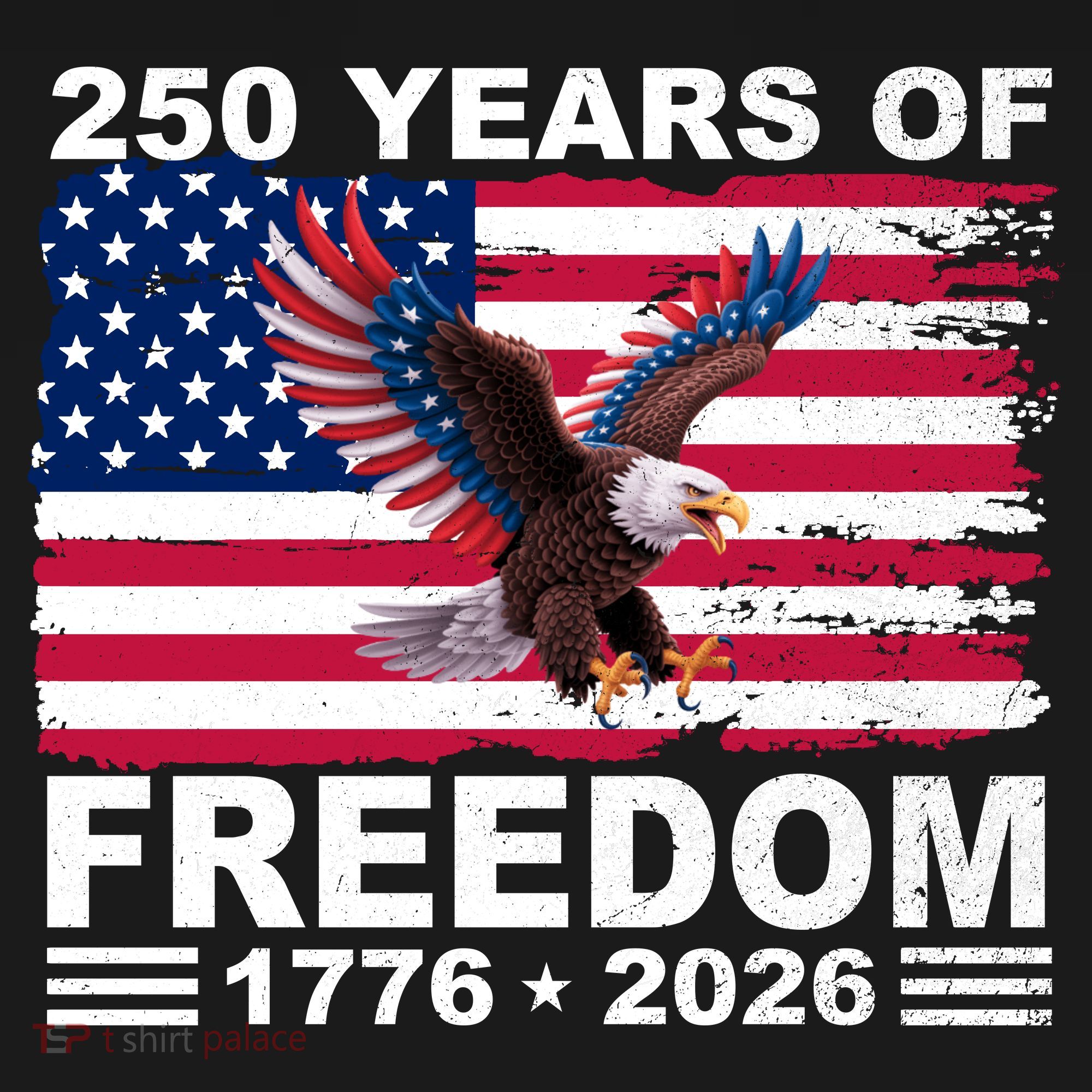 250th American Anniversary Independence 250 Years Of Freedom Coaster