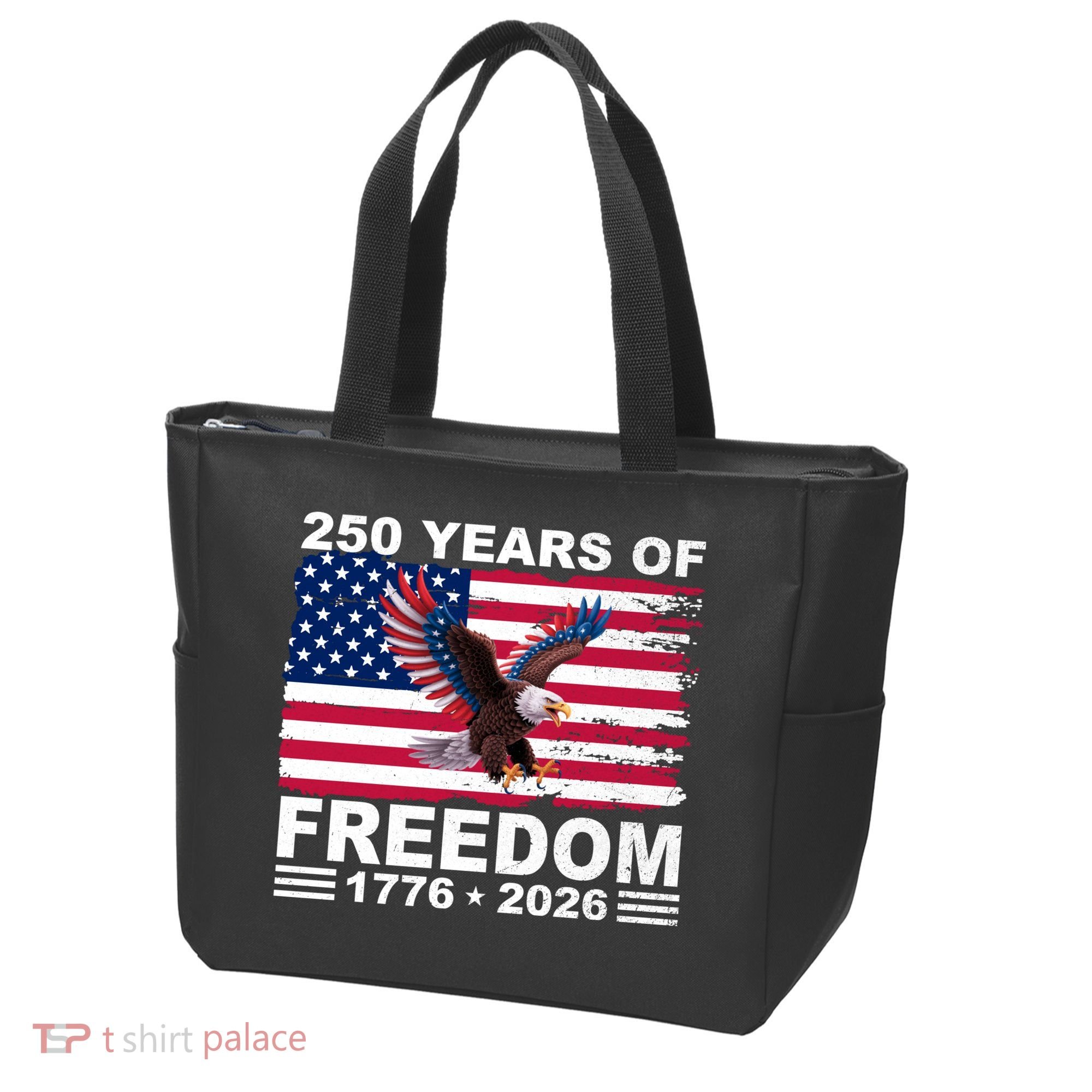 250th American Anniversary Independence 250 Years Of Freedom Tote Bag