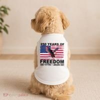 250th American Anniversary Independence 250 Years Of Freedom Doggie Tank thumb 2