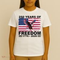 250th American Anniversary Independence 250 Years Of Freedom T-Shirt thumb 4