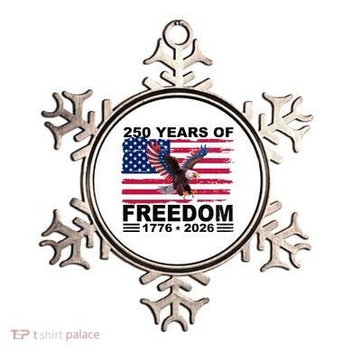 250th American Anniversary Independence 250 Years Of Freedom Ornament