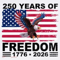 250th American Anniversary Independence 250 Years Of Freedom Women's Tank Top thumb 5