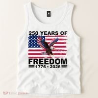 250th American Anniversary Independence 250 Years Of Freedom Tank Top thumb 2