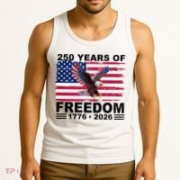250th American Anniversary Independence 250 Years Of Freedom Tank Top thumb 3