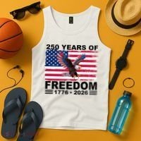 250th American Anniversary Independence 250 Years Of Freedom Tank Top thumb 4