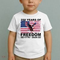 250th American Anniversary Independence 250 Years Of Freedom Toddler T-Shirt thumb 2