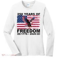 250th American Anniversary Independence 250 Years Of Freedom Women's Long Sleeve Shirt thumb 0