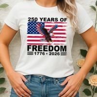 250th American Anniversary Independence 250 Years Of Freedom Women's T-Shirt thumb 2