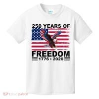 250th American Anniversary Independence 250 Years Of Freedom Kids T-Shirt thumb 0