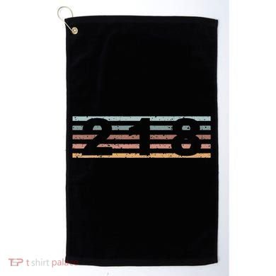 218 Area Code Retro Minnesota Duluth Golf Towel