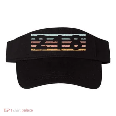 218 Area Code Retro Minnesota Duluth Visor