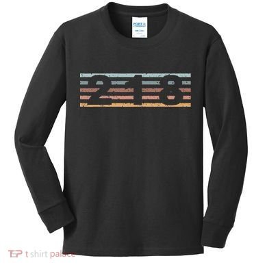 218 Area Code Retro Minnesota Duluth Kids Long Sleeve Shirt
