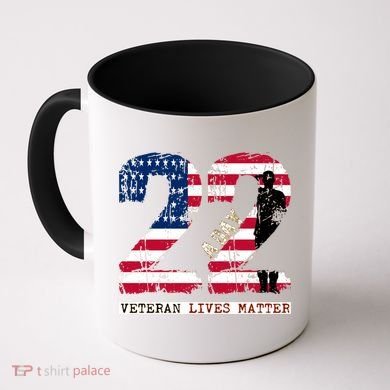 22 A Day Veteran Gift Meaningful Gift 22 A Day Veteran Suicide Gift Coffee Mug