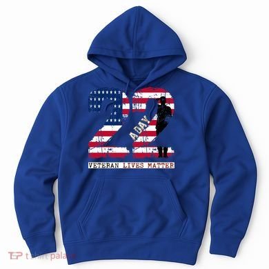22 A Day Veteran Gift Meaningful Gift 22 A Day Veteran Suicide Gift Hoodie