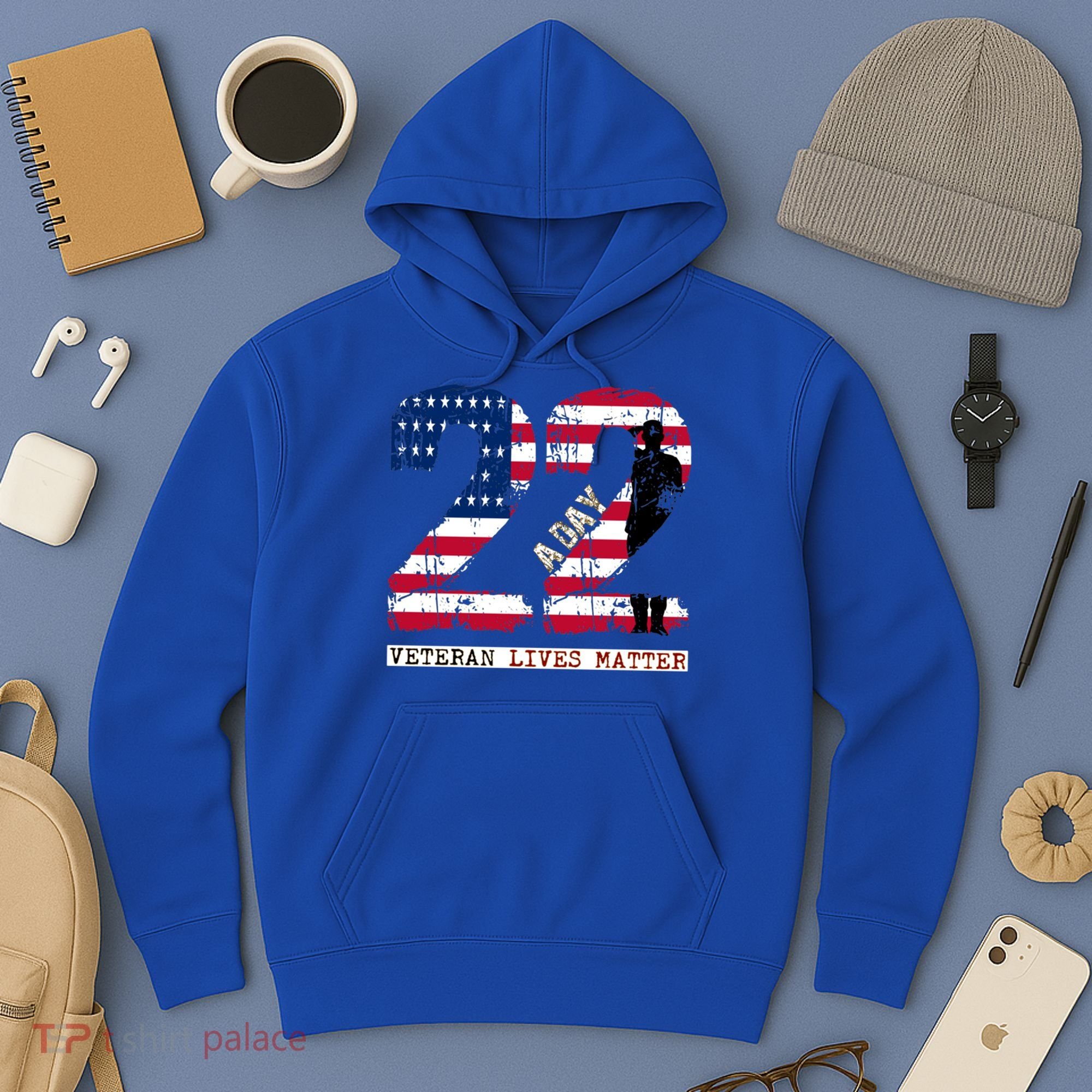 22 A Day Veteran Gift Meaningful Gift 22 A Day Veteran Suicide Gift Hoodie
