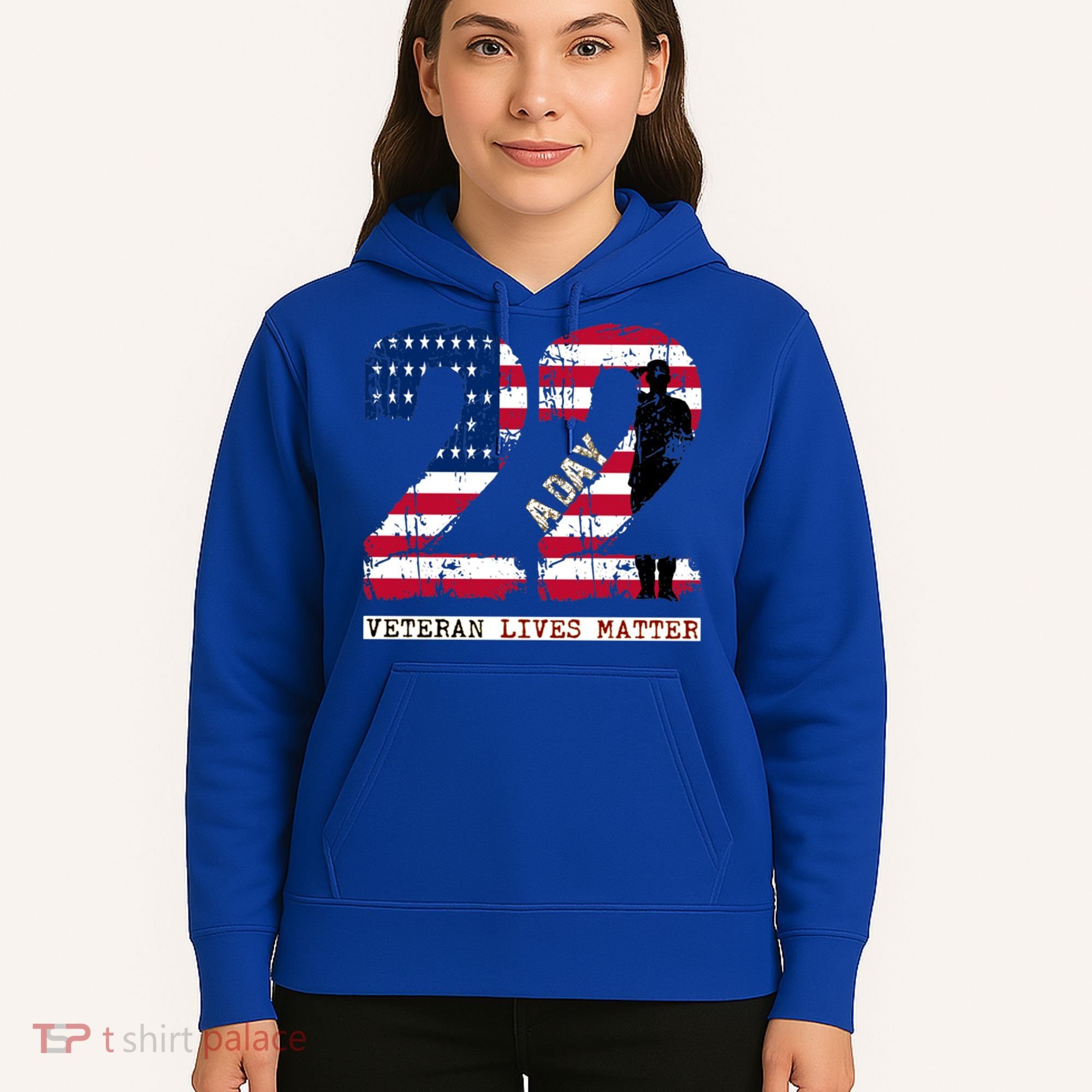 22 A Day Veteran Gift Meaningful Gift 22 A Day Veteran Suicide Gift Hoodie