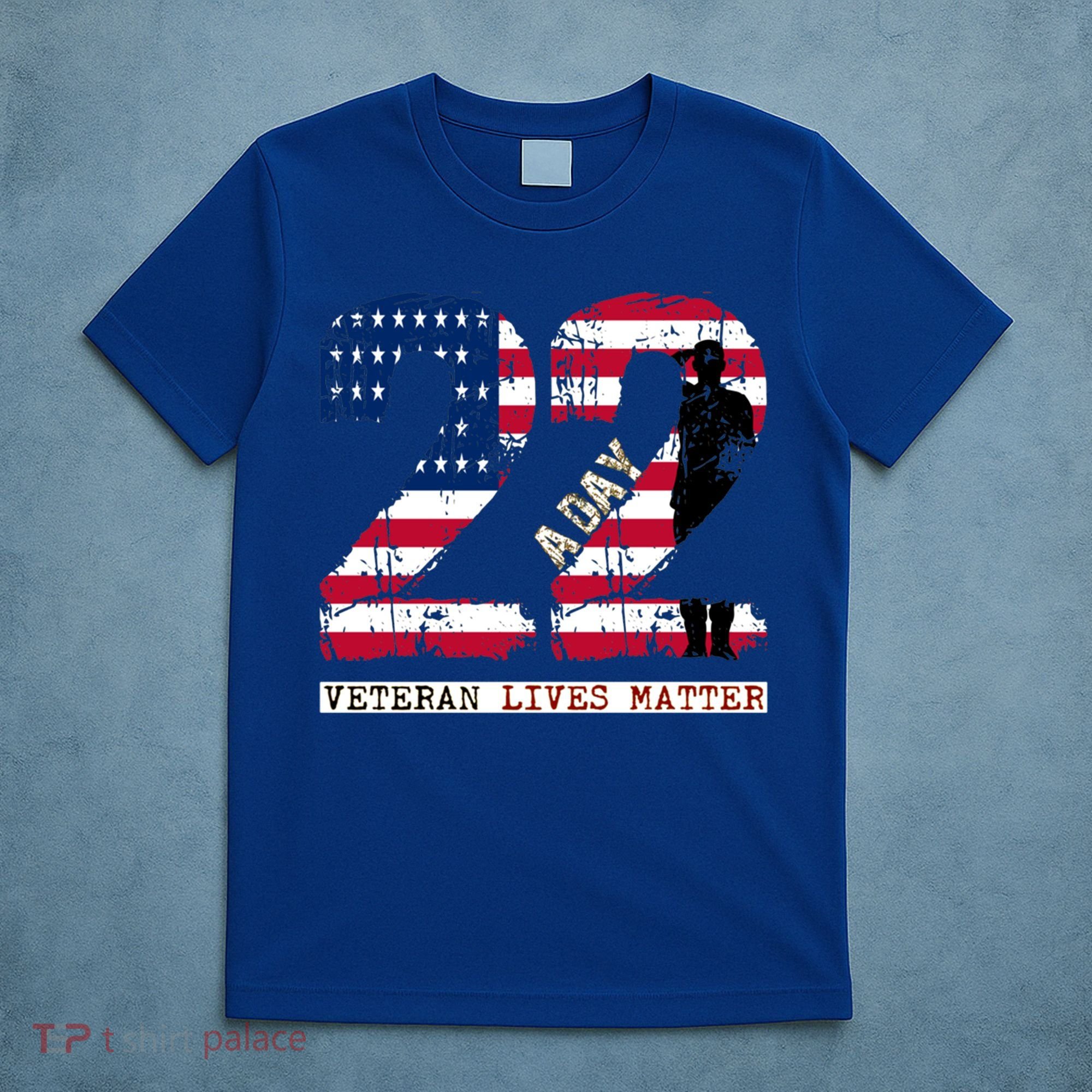 22 A Day Veteran Gift Meaningful Gift 22 A Day Veteran Suicide Gift T-Shirt
