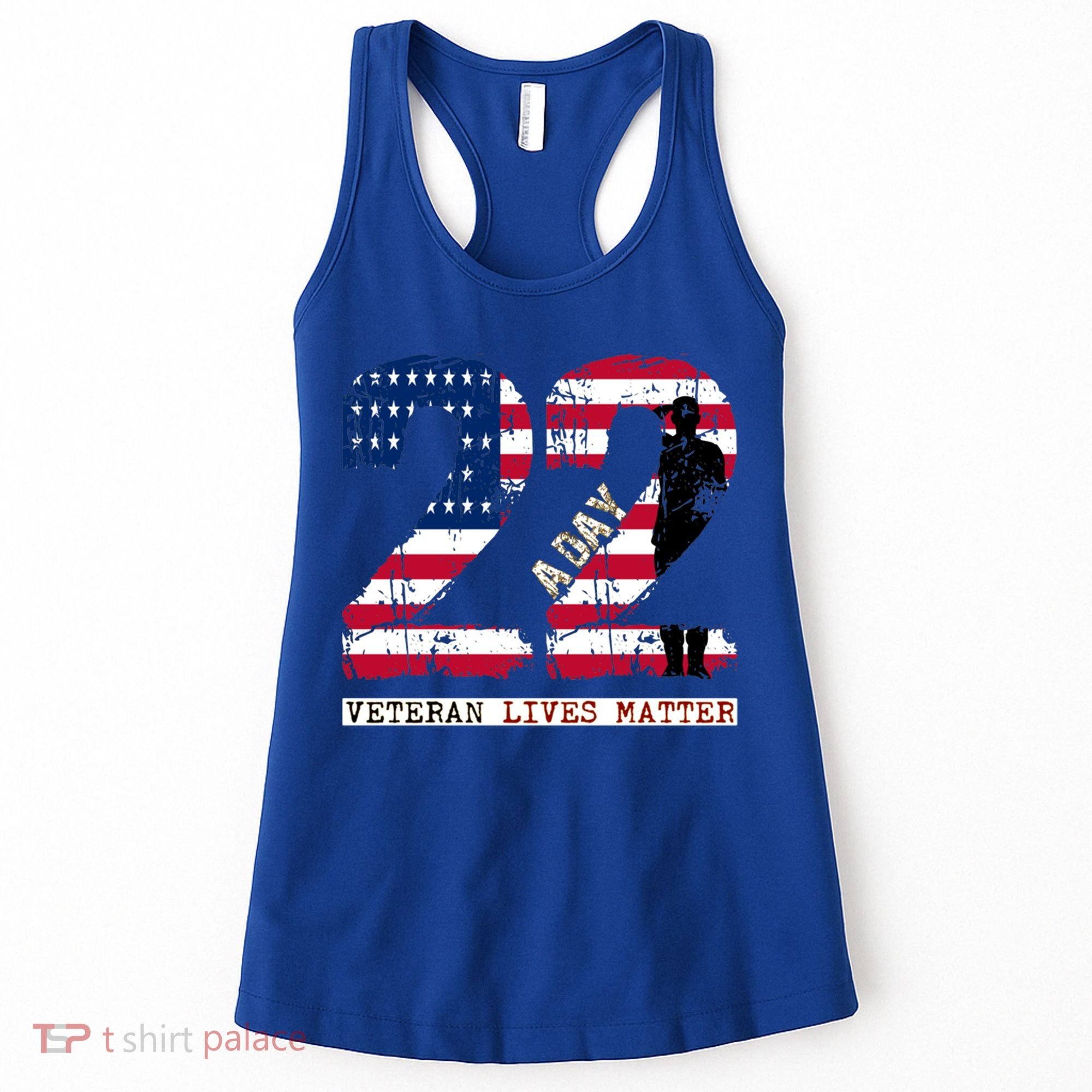 22 A Day Veteran Gift Meaningful Gift 22 A Day Veteran Suicide Gift Women's Tank Top