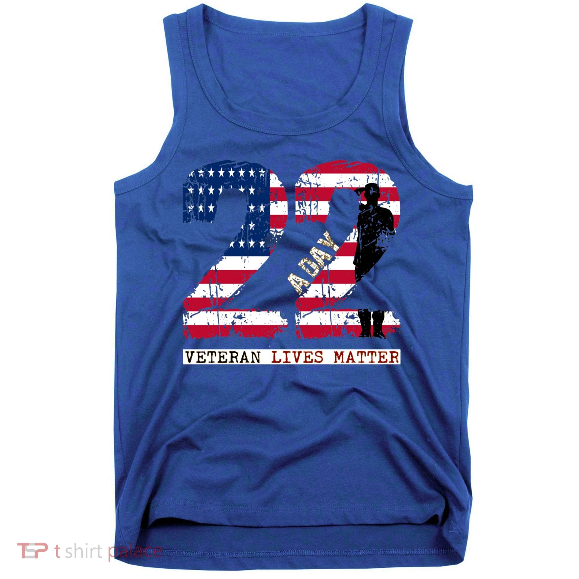 22 A Day Veteran Gift Meaningful Gift 22 A Day Veteran Suicide Gift Tank Top