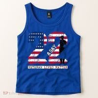 22 A Day Veteran Gift Meaningful Gift 22 A Day Veteran Suicide Gift Tank Top thumb 2