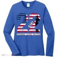 22 A Day Veteran Gift Meaningful Gift 22 A Day Veteran Suicide Gift Women's Long Sleeve Shirt thumb 0