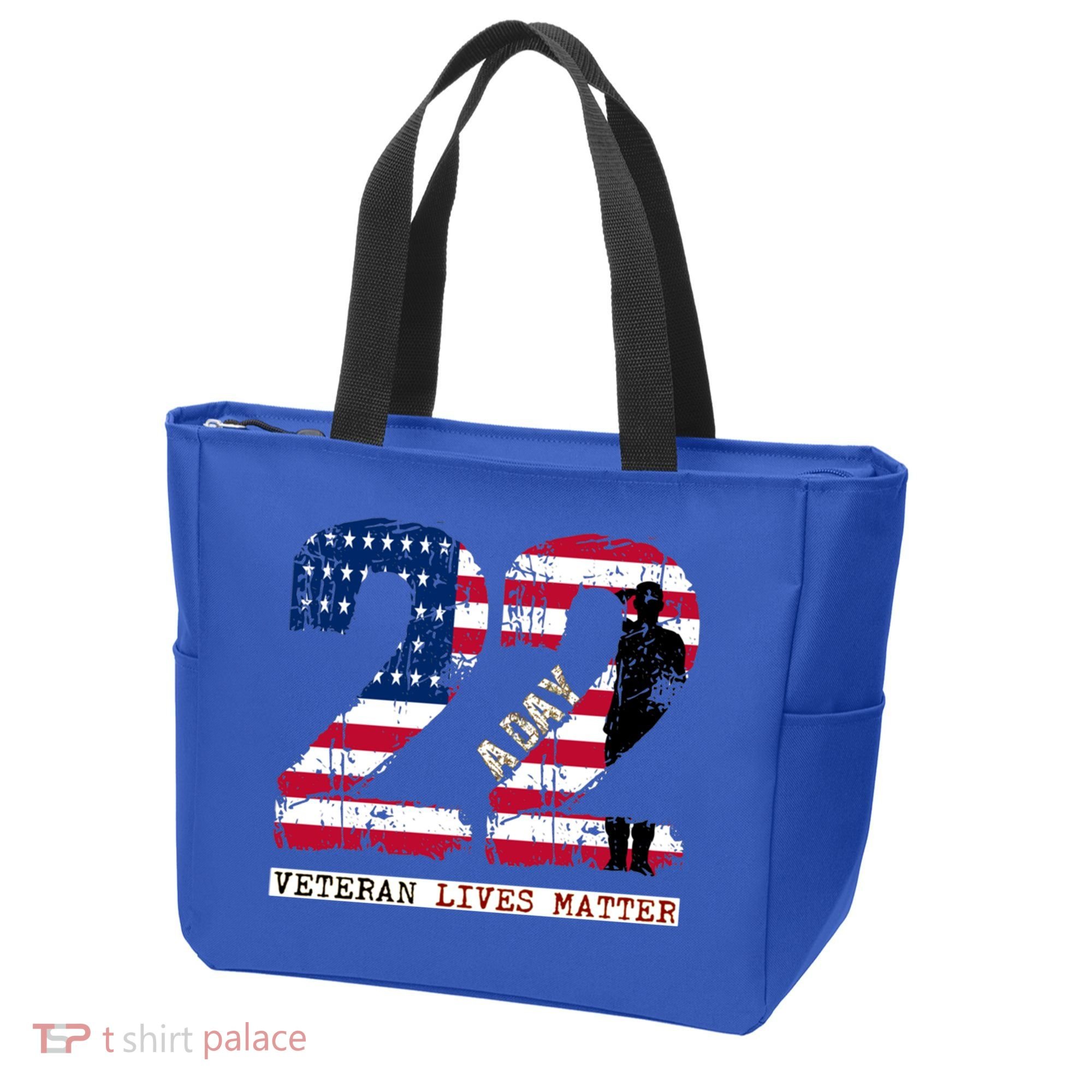 22 A Day Veteran Gift Meaningful Gift 22 A Day Veteran Suicide Gift Tote Bag